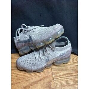 Nike Air VaporMax Flyknit Womens Size 9 849557-202 Running Chrome Sunset Glow